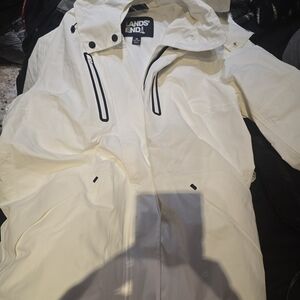 Lands' End White Jacket